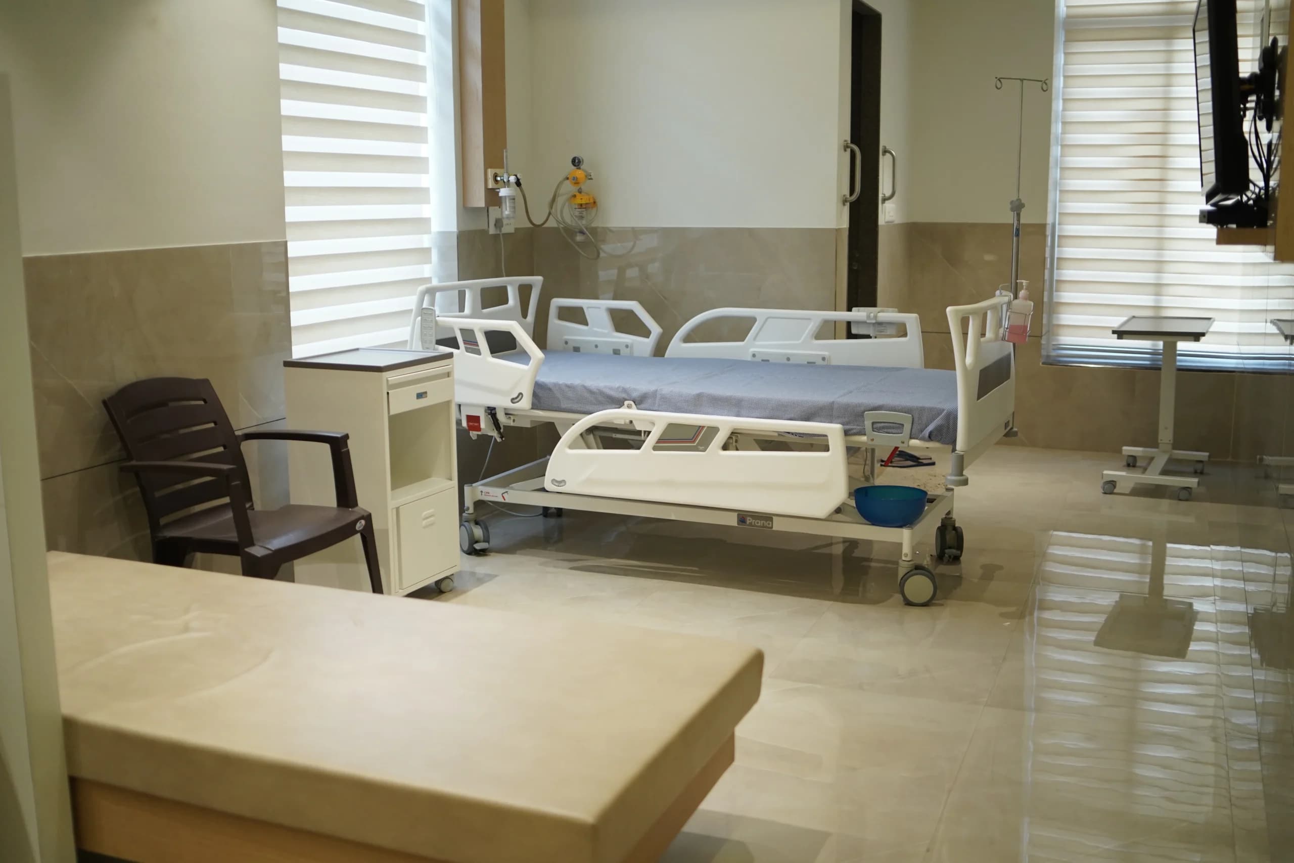 Six Sigma Hospital deluxe room